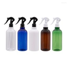 Storage Bottles 500ml Plastic Trigger Sprayer Pump Bottle 500cc Large Capacity DIY Empty Watering Hair Containers