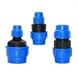 Watering Equipments 20/25/32/40/50/63mm Plastic Water Pipe Quick Connector Reducing Coupler 1/2 3/4 1 1.5 2 Inch Pe Pipeline Repair 1Pcs