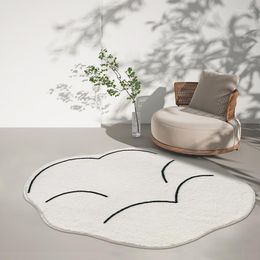 Carpets Creative Irregular Cloud Bedroom Decor Rugs Large Area Carpet In Living Room Non-slip Fluffy Floor Mat Kids Rug