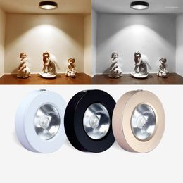 Ceiling Lights Surface Mounted 5W 7W10w 15w LED Downlight COB Lamps Ultra Thin Driverless Spot 220V Indoor Fixtures