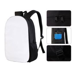 Sublimation blank Backpack computer bag for Girls Boys outdoor leisure backpack adjustable strap design wholesale bb1103