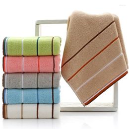 Towel 1Pc 34x76cm Cotton Hand Pure Terry Face Men Women Soft Absorbent Lint-Free For Home