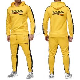 high qualityMen's Tracksuits Fashion France Paris designer brand clothing mens sportswear hooded sportswear jogging suit S-3XL