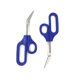 Long Reach Easy Grip Toe Nail Toenail Scissor Trimmer for disabled Cutter Clipper Pedicure Trim tool 21cm/17cm DE892