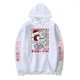 Women's Hoodies 2022 Arrival The Ancient Magus Bride Hoodie Anime Kawaii Print Streetwear Pullover Men Clothes