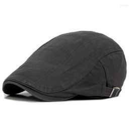 Berets Men's Ivy Hat Cap Golf Driving Sun Flat Cabbie Sboy Cap-arrival