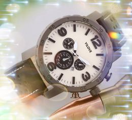 Top Model luxury quartz Watch 45mm Men President Male Retro Big Calendar Dial All The Crime Popular Super Business Fine Wristwatches Gifts Montre de Luxe