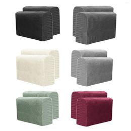 Chair Covers Removable Sofa Armrest Cover Polyester Armchair Slipcover Anti-Slip Arm For Recliner Loveseat Couch Protector