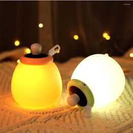 Night Lights LED Light USB Rechargeable Remote Control Baby Bottle Feeding Lamp Timing Sleep Wake Up Eye Protection Table