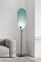 Floor Lamps Nordic Minimalist Line Lamp Living Room Decoration Creative Sofa Dining Bedroom Electric Blue