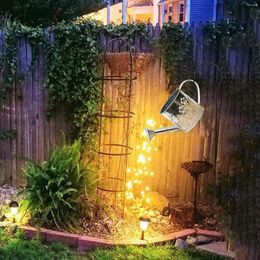 Star Type Shower Garden Art Light Decoration Outdoor Gardening Lawn Lamp Landscape Lighting With Iron Stand Sprinkler Design C