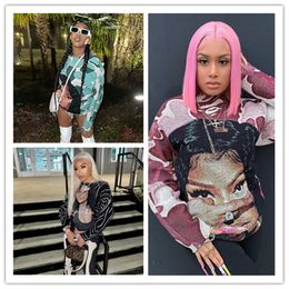 Business Womens Hoodies Tasarımcı Sweatshirts için Toptan Öğeler Moda Hip-Hop Anime Baskı O boyunduruk Uzun Kollu Günlük Top B10600