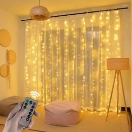Christmas Decorations Year 2023 Festoon Garland Curtain String Light Merry For Home Xmas Ornaments Noel