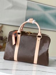 Designer M40074 Carryall Women's Boston Bag Handbag Brown shoulder travel bag 7A Best Quality