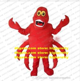 Sebastian The Little Mermaid Mascot Costume Adult Cartoon Character Outfit Suit The Choicest Goods COSPLY Role-play zz7984