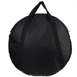 Storage Bags Bag Cymbal Pouch Instrument Case Container Carrying Tote Cotton Resistant Round Wear Holder Cable Organiser Wreath