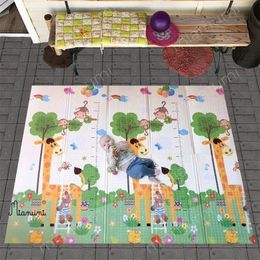 Play Mats Miamumi Baby Activity Gym Foam Mat Kids Playmat Home Folding Thermal Carpet Crawling Rug Animal Alphabet Developing Children Toy 221103