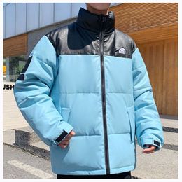 Designer de parkas masculino Men Jackets Puffer Jackets feminino Casaco de couro da moda Pu Bordado Mulher Mulher Classic Classic Windwewar Men Street Style Xtvn