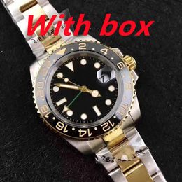 New Classic Mens Watch 41mm Automatic Mechanical Watches Business WristWatches Montre De Luxe Gift