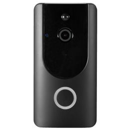 Doorbells Smart Doorbell WiFi Video Doorbell Twoway Audio Visual Intercom Camera Remote Viewing Wireless Door Bell for Home Security 221103