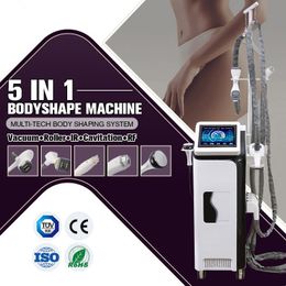 CE Approved RF Vacuum Roller Slimming Vela Body Shape Cellulite Removal Skin Tightening Machine Ultrasonic Cavitation With Free Shippment