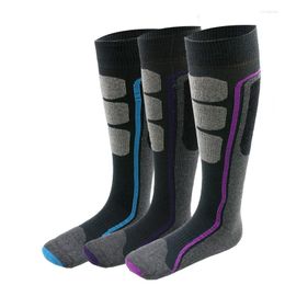 Sports Socks Winter Warm Men Women Snowboard Ski Thick Cotton Cycling Soccer Breathable Climbing Running Snow Soft