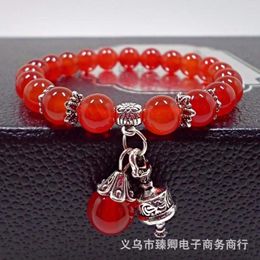 Bangle Birthday Gift Female Rock Crystal Bracelet Agate Stone Jewellery Collection Ethnic Style Lady Valentine's Day