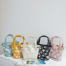 Evening Bags 2022 Korean Version Of The Flower Picture Jelly Mobile Phone Bag Shoulder Diagonal Portable Female