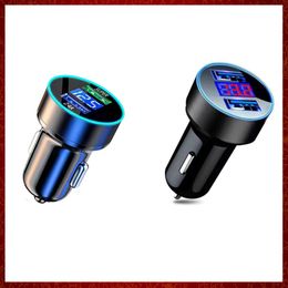 CC458 Super Fast Charging USB Car Charger 120W Dual Port Quick Charge for iPhone 13 12 11 Pro Max 7 8 Samsung OnePlus Xiaomi Huawei