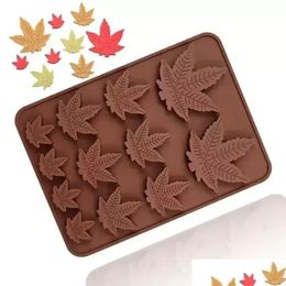 Baking Moulds Maple Leaf Baking Mods Diy Moulds Size Biscuit Jelly Mould Sile Chocolate Fy5441 Drop Delivery 2021 Home Garden Kitchen Dhomy