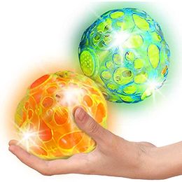 Magic Bouncing Balls Toys Light Up Dancing Ball with Sound Effects LED Vibrating and Singing Party Supplies Game