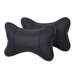 HOT 2PCs Car Auto Seat Head Neck Rest Cushion Headrest Pillow Pad Drop shipping 18 Sept 20