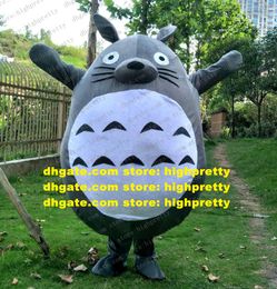 Totoro Cat Bus mon voisin Mascot Costume Adulte Cartoon Characon Titifit Suit the Choicest Good Family Gathering ZZ8314