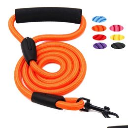 Dog Collars Leashes Dog Leash For Small Large Dogs Leashes Cat Pets Nylon Lead Rope Pet Long Belt Outdoor Walking Training Drop De Dhxvd