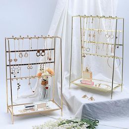 Jewellery Pouches Organiser - Earring Holder Hanging Storage Rack For Bracelet Necklace Ring And Accessories