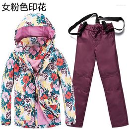 Skiing Suits Men's Or Women's Snow Wear Snowboarding Sets Waterproof Windproof Breathable Outdoor Sports Ski Suit Itakda Ang