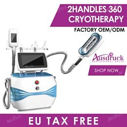 Top Quality Frozen Machine Ice-Cold Treatment Fat Freezing Slimming Machine Cryotherapy Salon Use