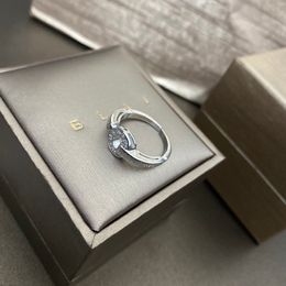Luxury Exquisite Opening Ring Designer High end Jewelry Ring Hot Season Fashion Style Selected Quality Gift for Male and Female Dating Small Design Never Fade JZ037