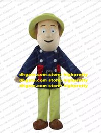 Fireman Boy Sam Mascot Costume Adult Cartoon Character Outfit Suit About Holidays Early Childhood Teaching zz9517