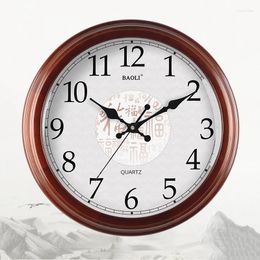 Wall Clocks Wood Hanging Clock Living Room Modern Style Silent Stylish Creative Reloj De Pared Decoration Items