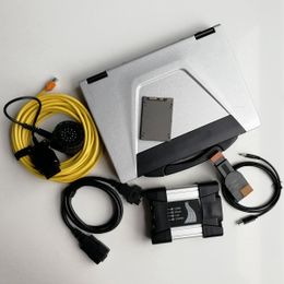 For BMW ICOM Next Auto Diagnostic Programming Tool A2 with Second hand Computer CF52 4g Toughbook Laptop 1TB HDD V06.2024