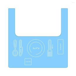 Table Mats Rollable Home Kitchen Baby Toddler Dining Room High Chair Placemat Liner Soft Silicone Scratch Proof Anti Spill Non Slip Daily