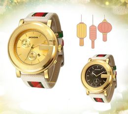 Coppia quarzo moda uomo donna orologio 45mm data automatica grande anello di diamanti cintura in pelle cinturino in cristallo importato con specchio elegante orologio da polso regali di Natale