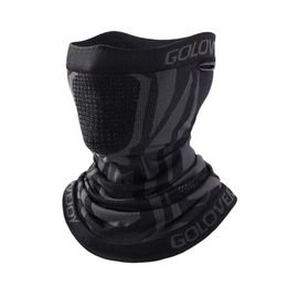 Half Face Mask 22 Autumn and Winter Cycling Mask for Men Outdoor Cycling Ear Hanging Windproof Headscarf and Neck Cover