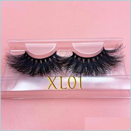 False Eyelashes 30Mm Mink Lasting Lashes Dramatic Volume Lash For Makeup Extra Thick Long 3D Cruelty False Eyelashes Drop Delivery H Dhe0V