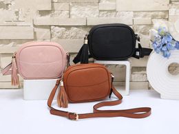 op Quality Shoulder Bags Wallet Handbag Women Crossbody CC Bag Disco Bag Fringed Messenger Luxury Classic Purse 20cm