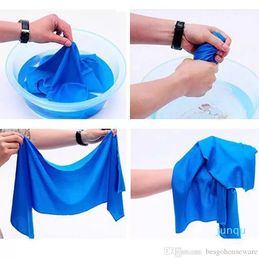 Cold Towel Summer Cooling Sunstroke Sports Exercise Towe Towels Running Towels Quick Dry Soft Breathable
