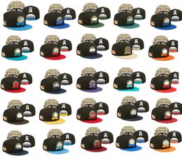 Salute To Service Snapback Hats Football Hat Teams Caps Snapbacks Adjustable Mix Match Order All Team kingcaps store fashion dhgate wear