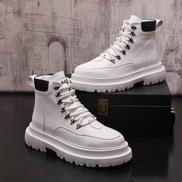 British Designers Wedding Dress Party Shoes Breathable Fashion Non-slip Casual Sneakers Round Toe Thick Bottom Business Leisure Driving Walking Loafers C22