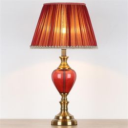 Table Lamps ORY Modern Bedside Lamp LED Red Green Blue Desk Light Home Decorative Living Room Office Bed Study